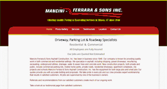 Desktop Screenshot of mancini-ferrara.com