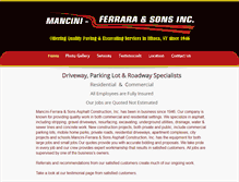 Tablet Screenshot of mancini-ferrara.com